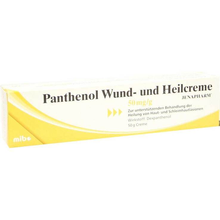Panthenol Wund- und Heilcreme Jenapharm, 50 g