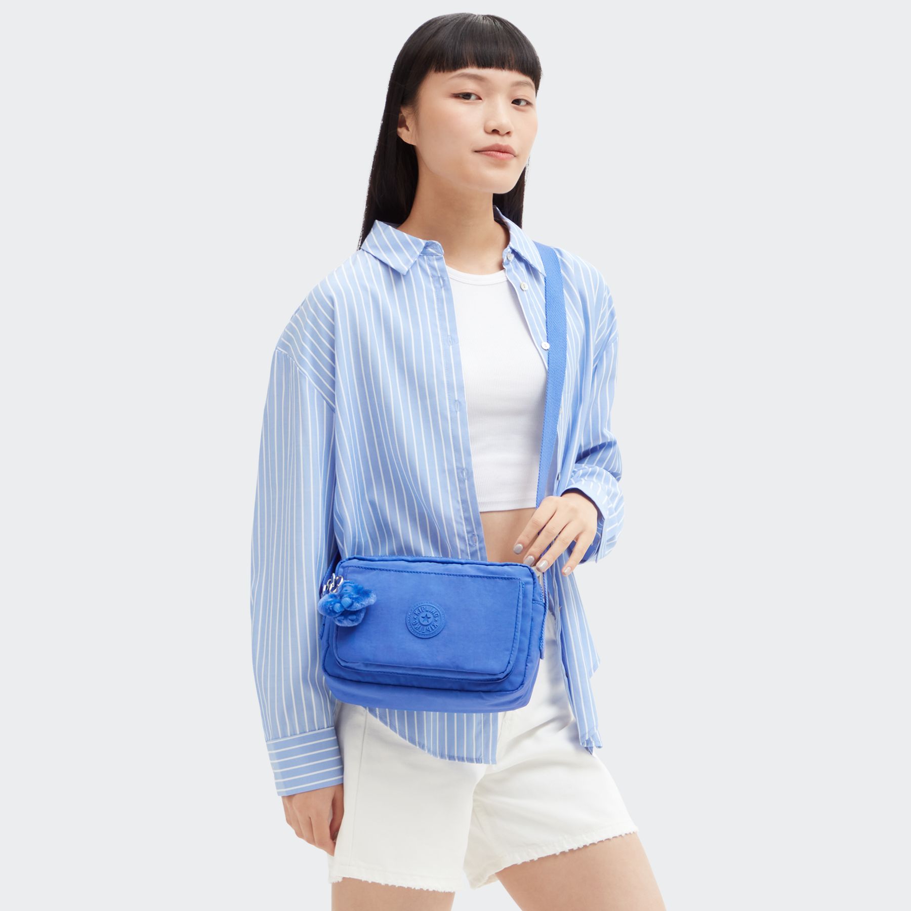 ABANU M Sac à bandoulière réglable polyvalent de taille moyenne  - Havana Blue