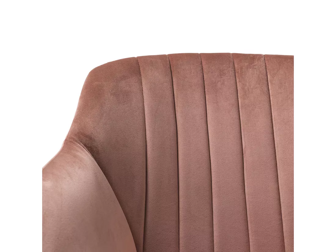 Set de 2 Chaises MARGOT rose corail