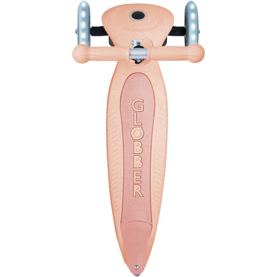 GLOBBER Junior Faltbarer Scooter Lights Eco apricot