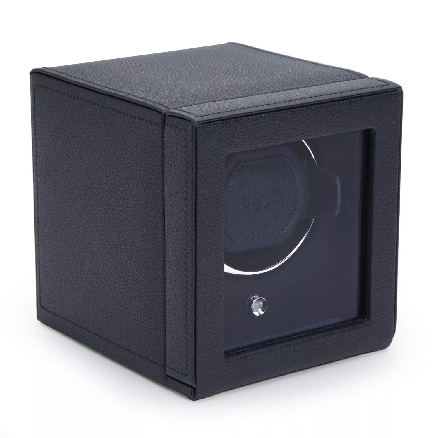 Wolf Cub Watch Winder 1 ur Blå Imiteret Læder 461117