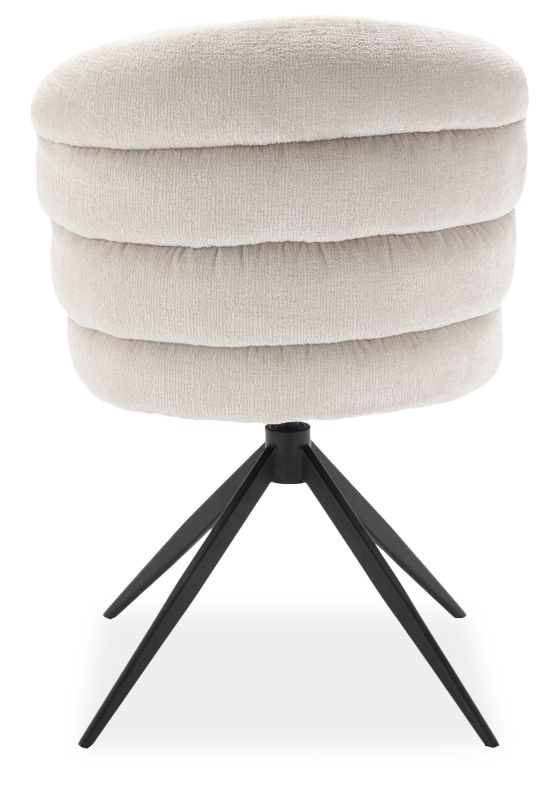 Eetkamerstoel Almond White Carro B58.5 x D70 x H88 cm
