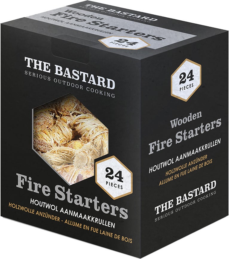 The Bastard aanmaakhoutwol 24 stuks