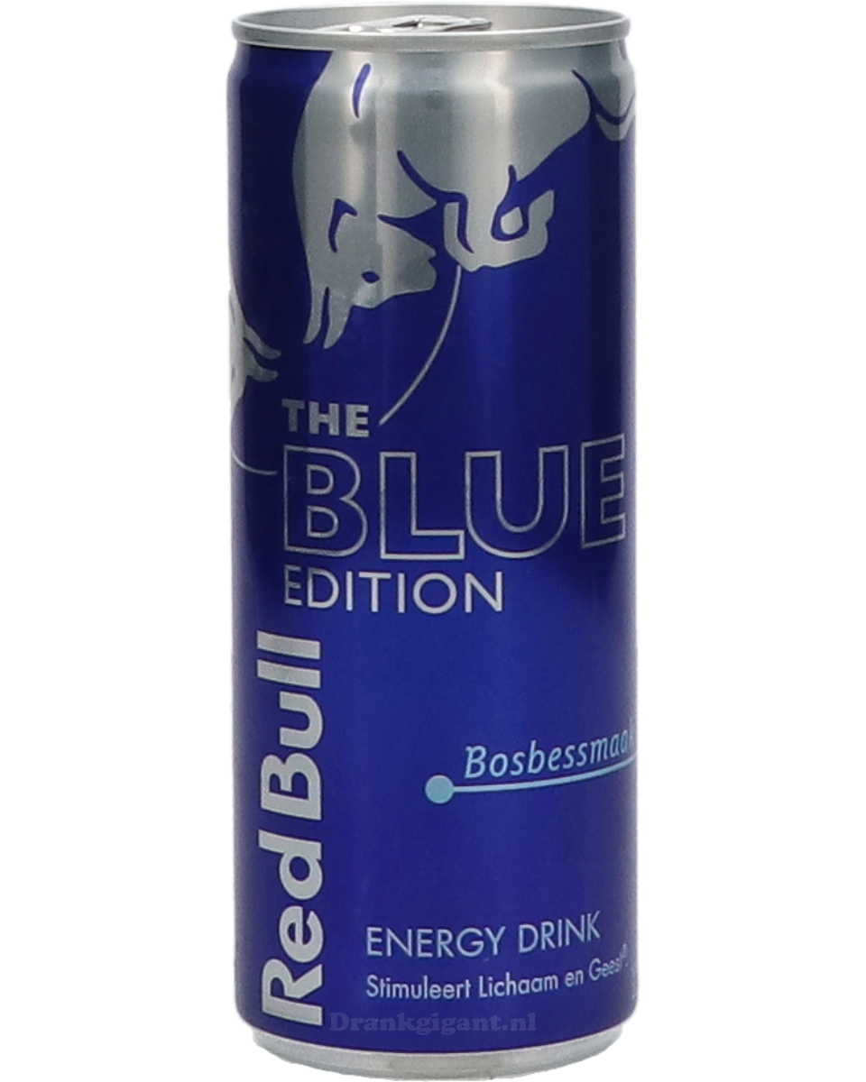 Red Bull The Blue Edition Bosbes 25 cl
