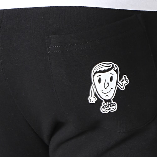 Pantalon Jogging M. Bourbier Noir Blanc