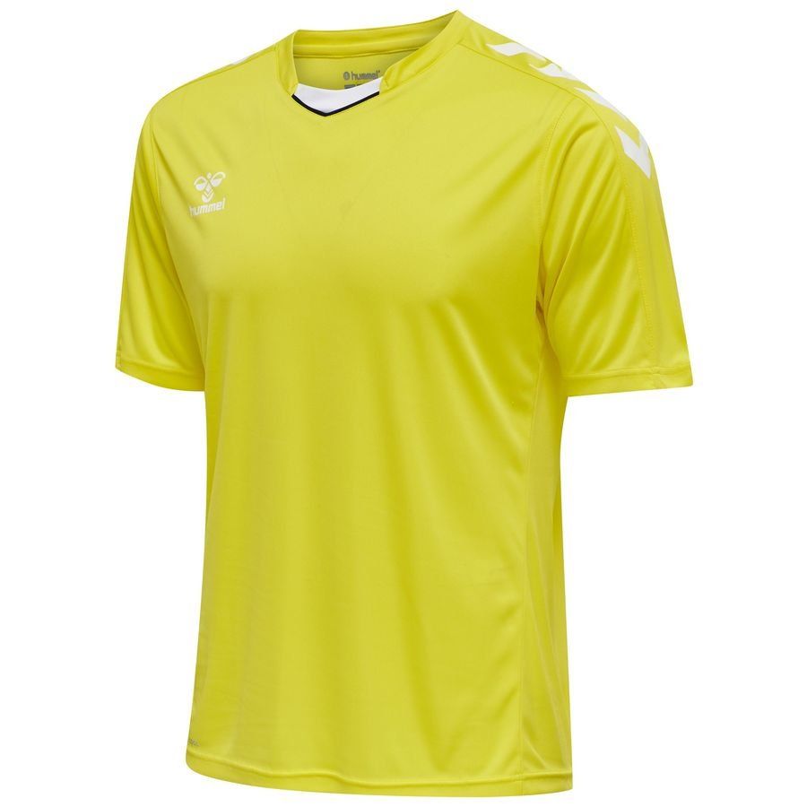 Hummel Maillot Core - Jaune/Blanc