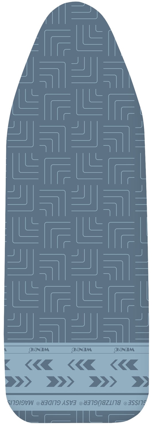 WENKO Bügelbrettbezug »Modell Air Comfort M« mit Blitzbüglerzone, Baumwolle, 5 Lagen, Bügelfläche 125x40 cm