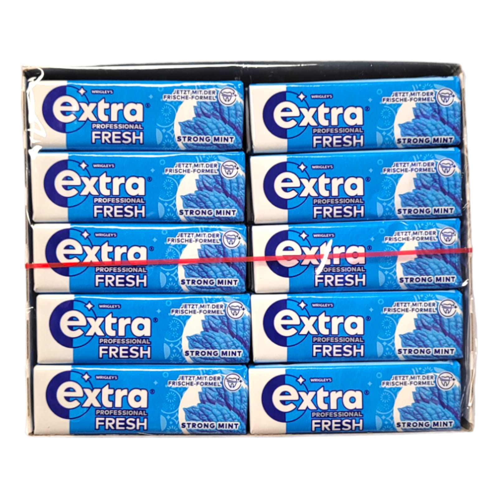 Wrigleys Extra Professional Fresh Strong Mint Dragee 30 Packungen MHD:12.1.26