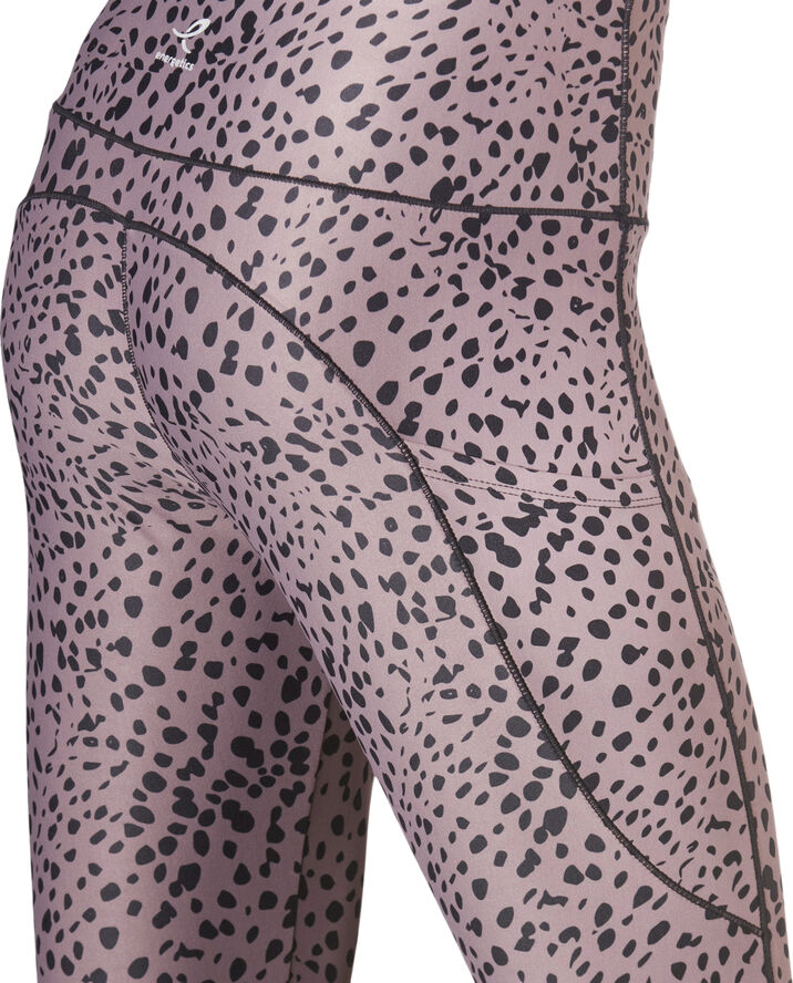 Energetics Free Spirit High Waist Pocket træningstights Brun