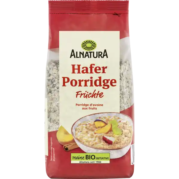 Bio Hafer Porridge Früchte