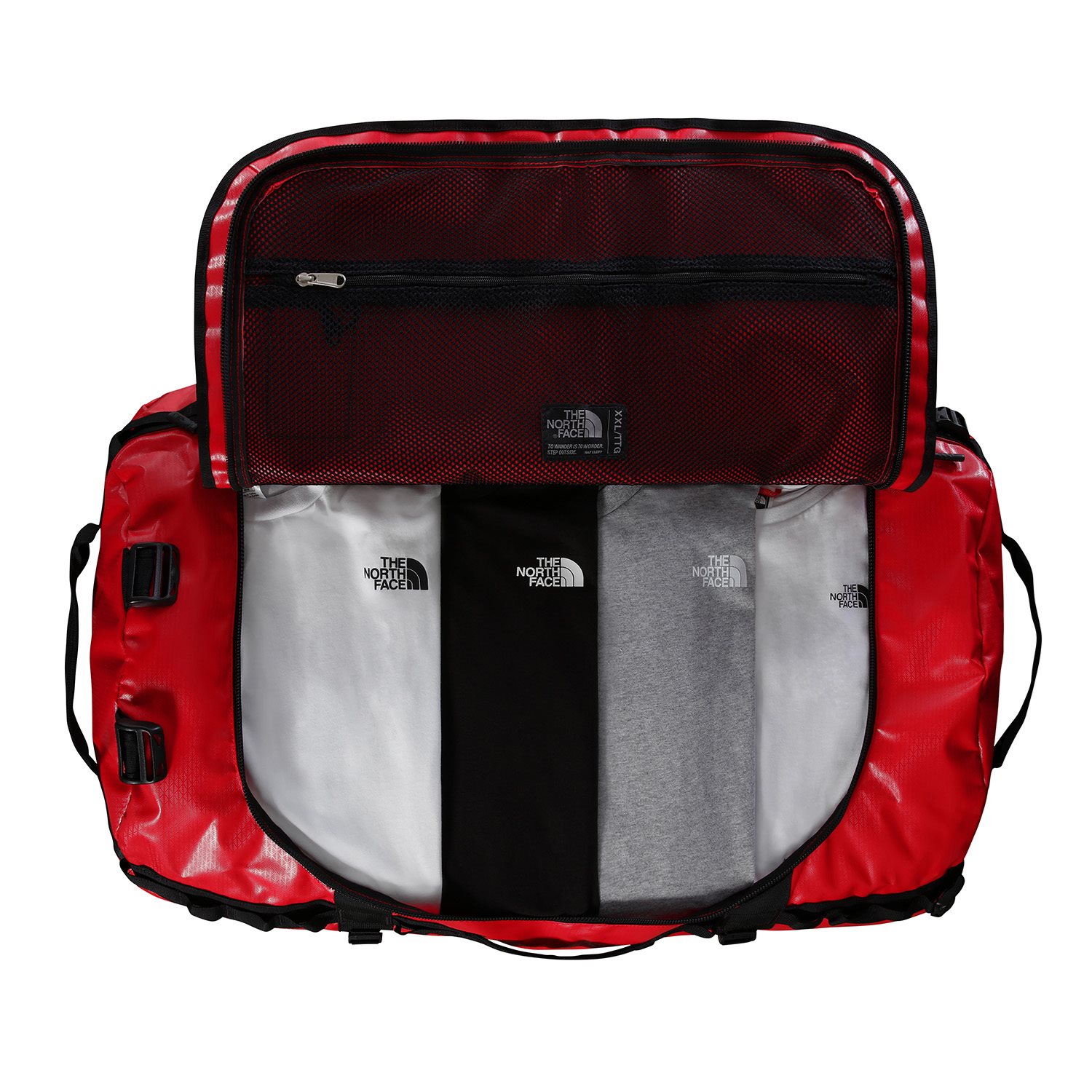 The North Face Base Camp Duffel XXL tnf red/tnf black