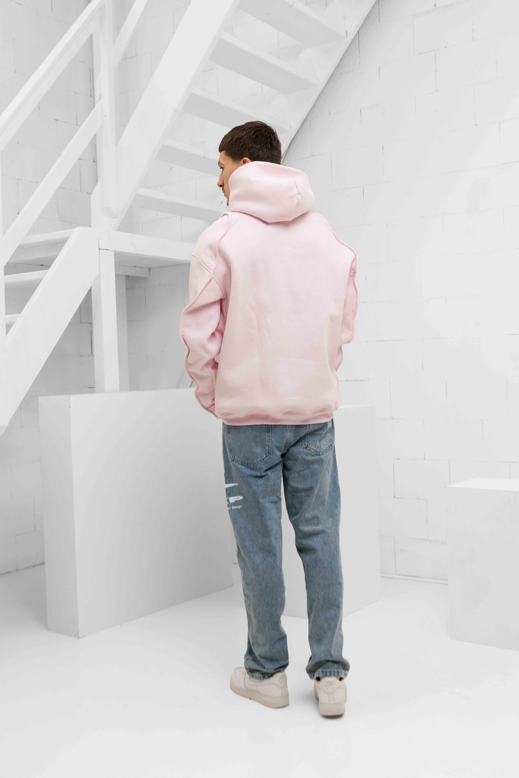 Croyez Camargue Hoodie Heren Roze