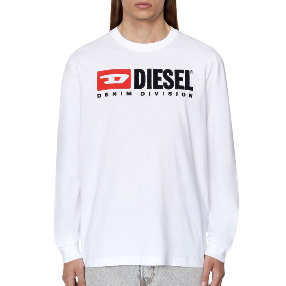 Diesel Sweat Blanc Homme Diesel division