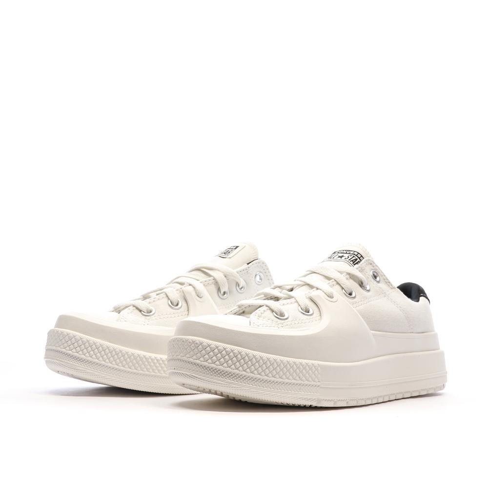 Converse Baskets Blanches Mixte Converse Chuck Taylor All Star Construct