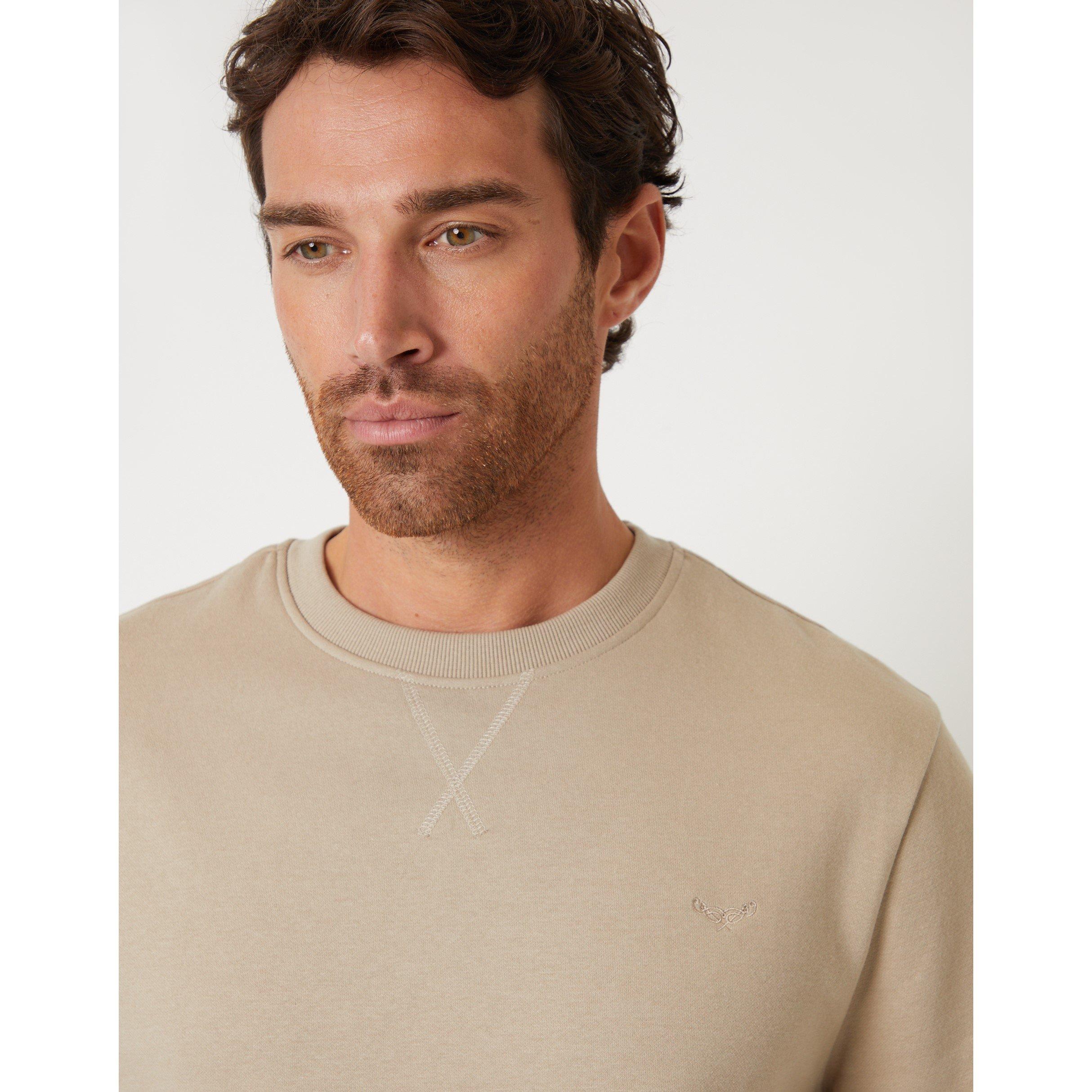 Threadbare TB Fleece Crew Sweatshirt Mens