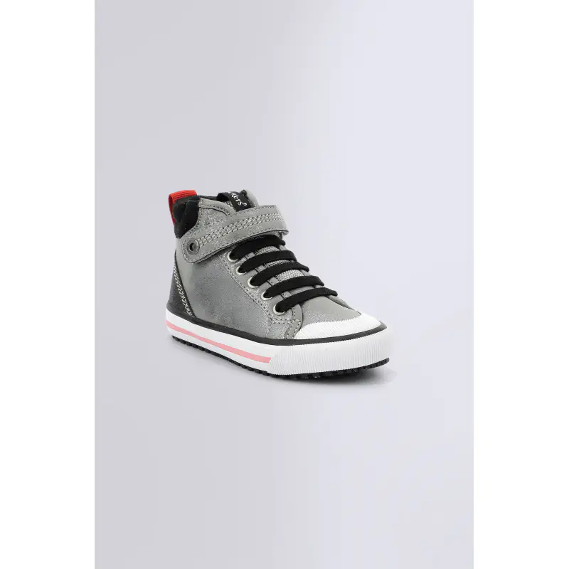 GECKIRA HI ARGENT GLITTER SNEAKERS HAUTES Synthétique Fille