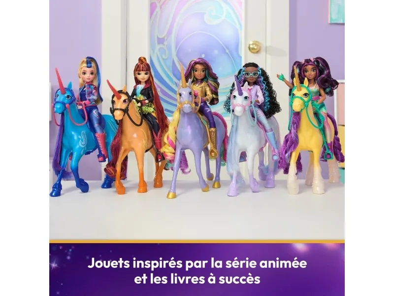 Unicorn Academy Figurine Mix Snehvide, Flame Spin Master