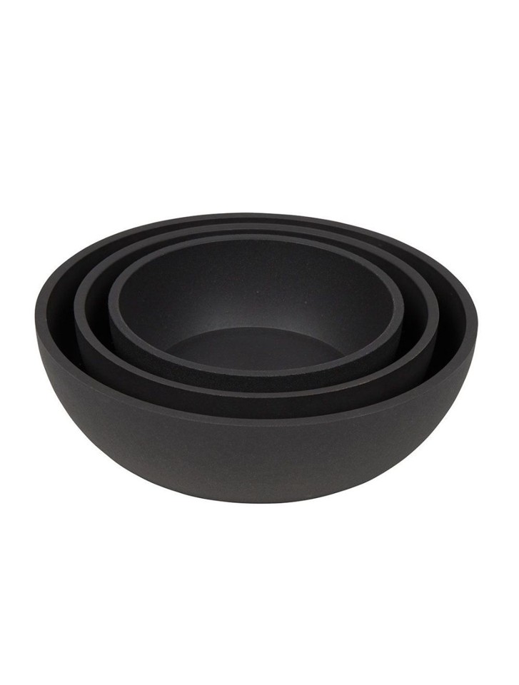 District70 -Bamboo Hundeskål Dog Bowl Large Dark Grey