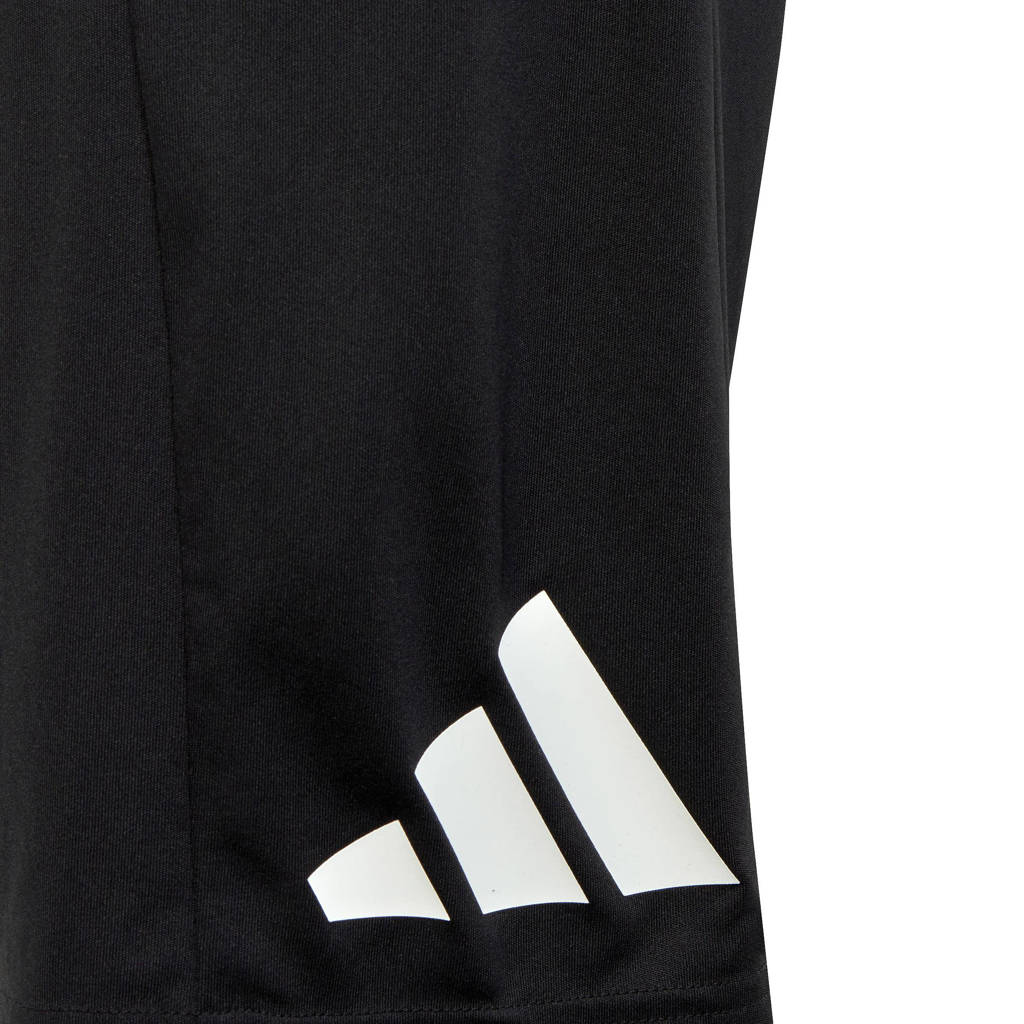 adidas sportshort zwart/wit