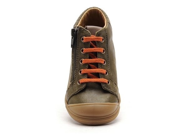 Bopy boots bottine bebe relvet kaki