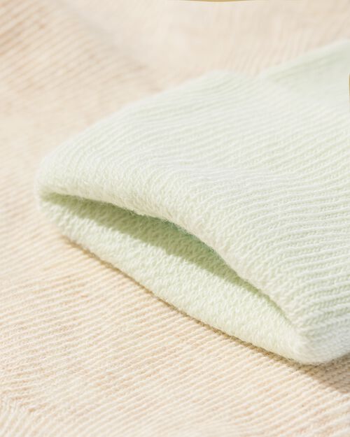 2 paires de chaussettes bébé - frimousse beige