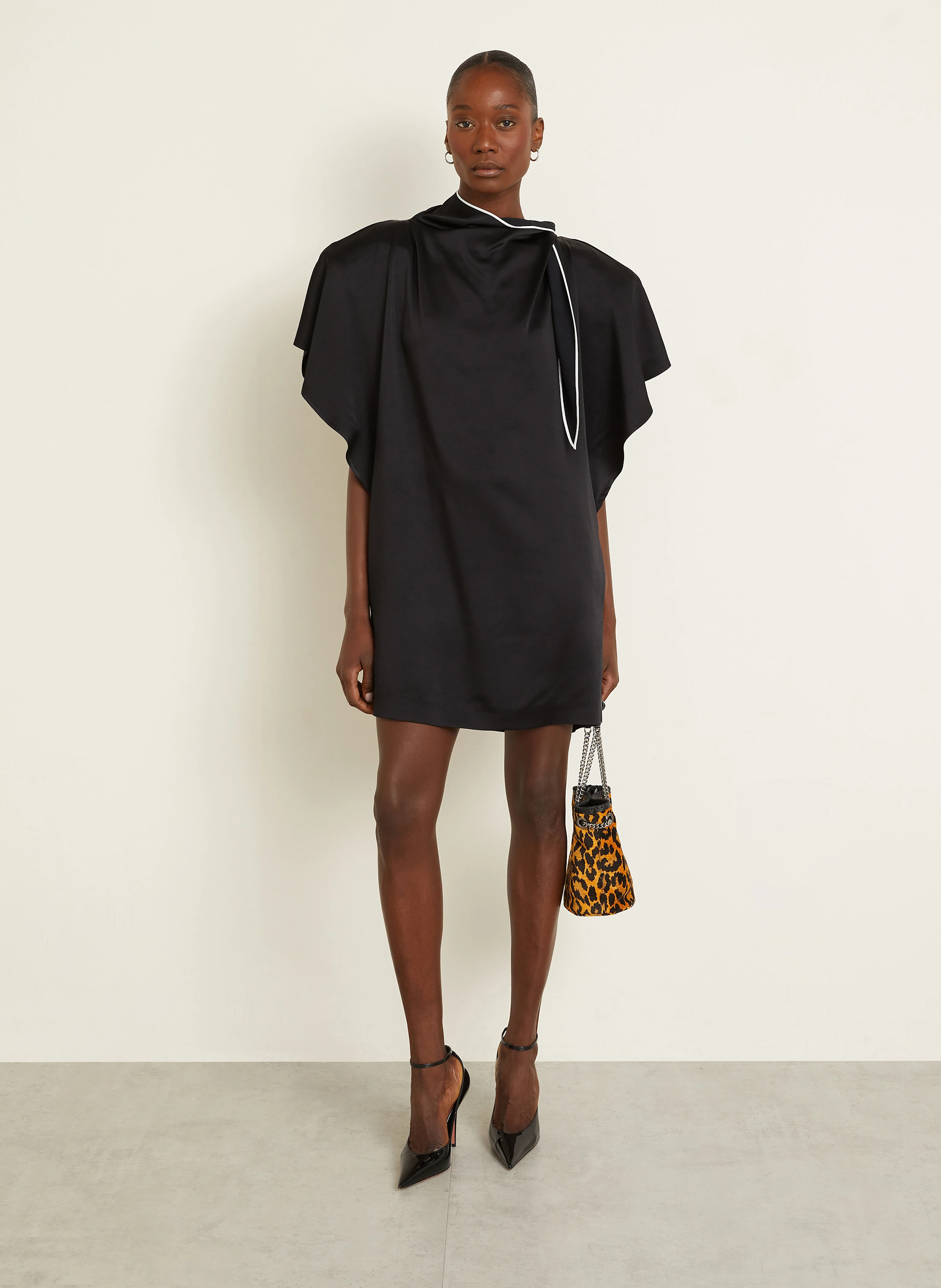 STELLA McCARTNEY Satinkleid