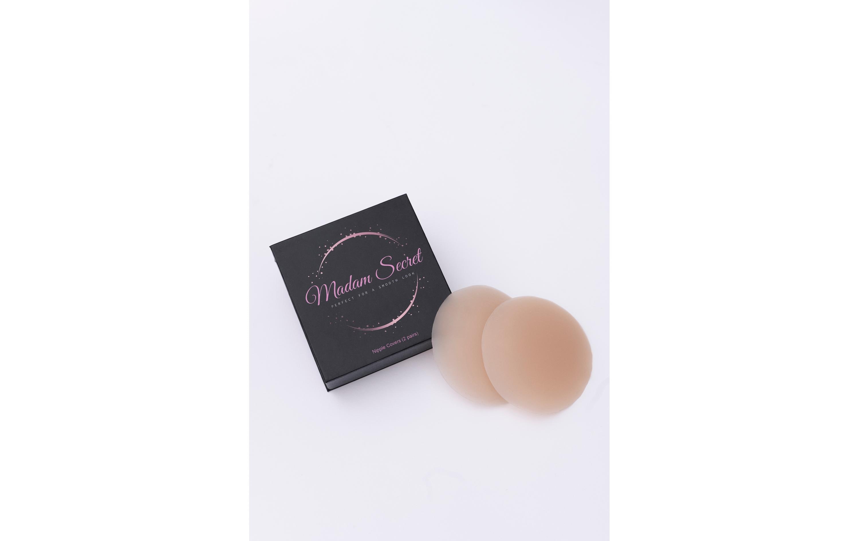 Nipple Cover beige 2 PaarSelbstklebende, antiallergische Nipple Cover