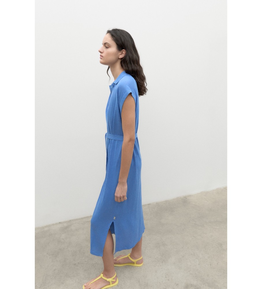 Vestido azul turquesa ECOALF