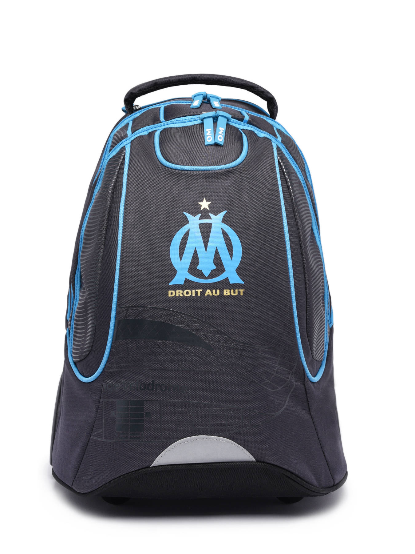 Sac a dos  roulettes 2 compartiments OLYMPIQUE DE MARSEILLE