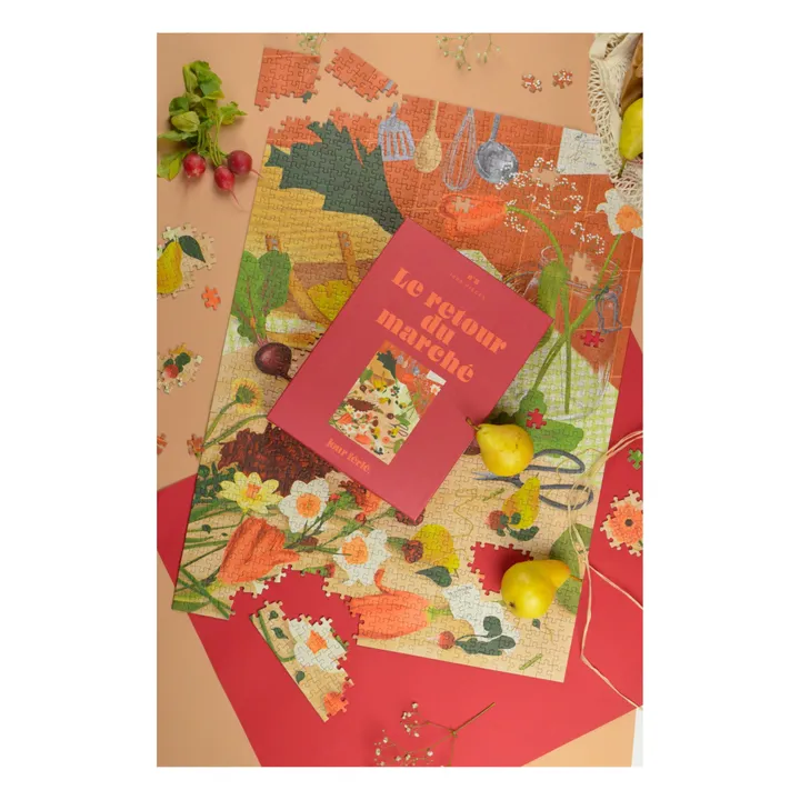 Jour Férié Puzzle Le Retour du Marché - 1000 pièces