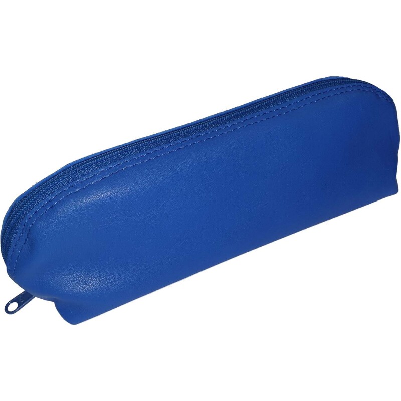 Quo Vadis - Trousse - Triangle - Merinos  - 21x6,5x6,5 cm - Cuir pleine fleur de porc - 1 compartiment - par 12