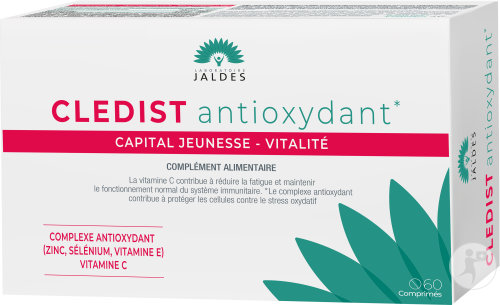 Laboratoire Jaldes Cledist Antioxydant Capital Jeunesse Et Vitalité 60 Comprimés
