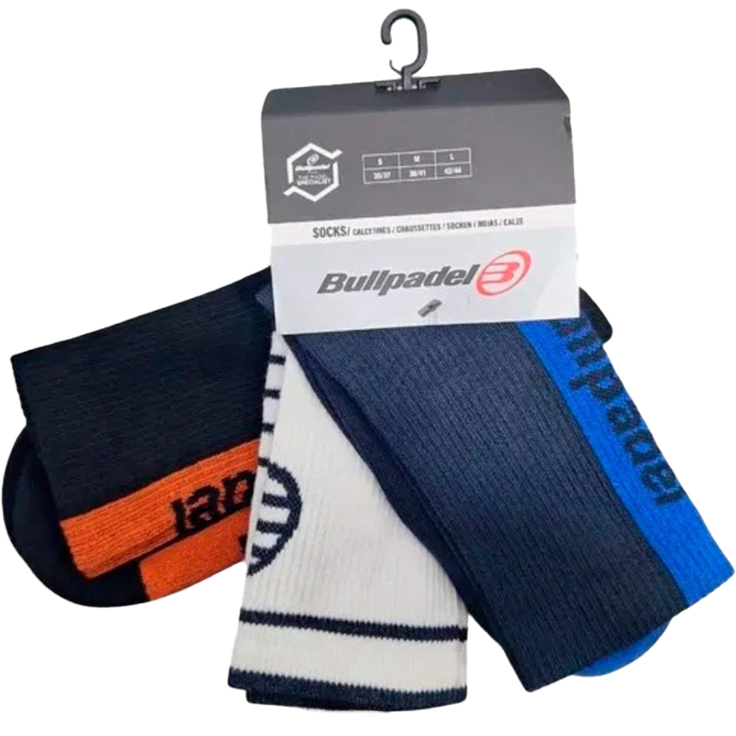 Bullpadel BP255 3-Pack Crew Sokken
