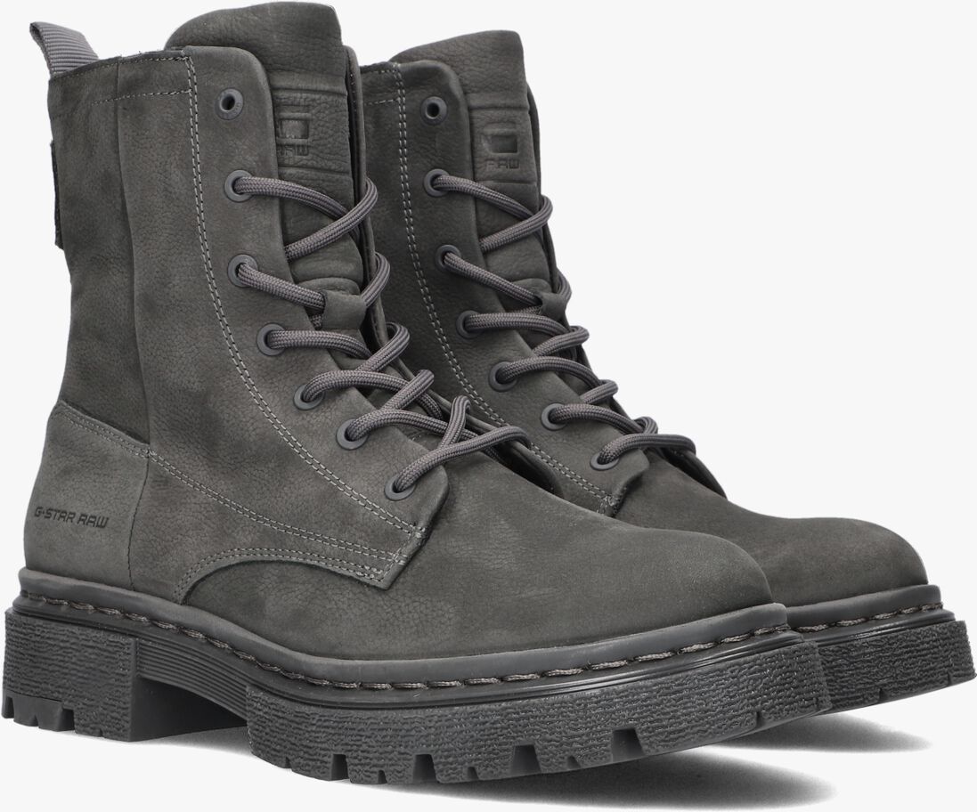 G-STAR RAW grijze g-star raw veterboots kafey hgh lace nub w