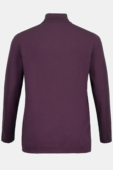 STHUGE Rollkragenpullover, Feinstrick, Langarm, bis 8XL