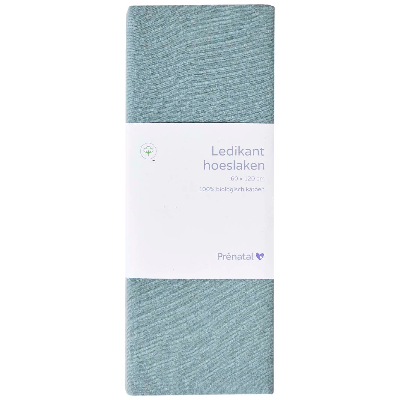 Prénatal ledikant hoeslaken turquoise
