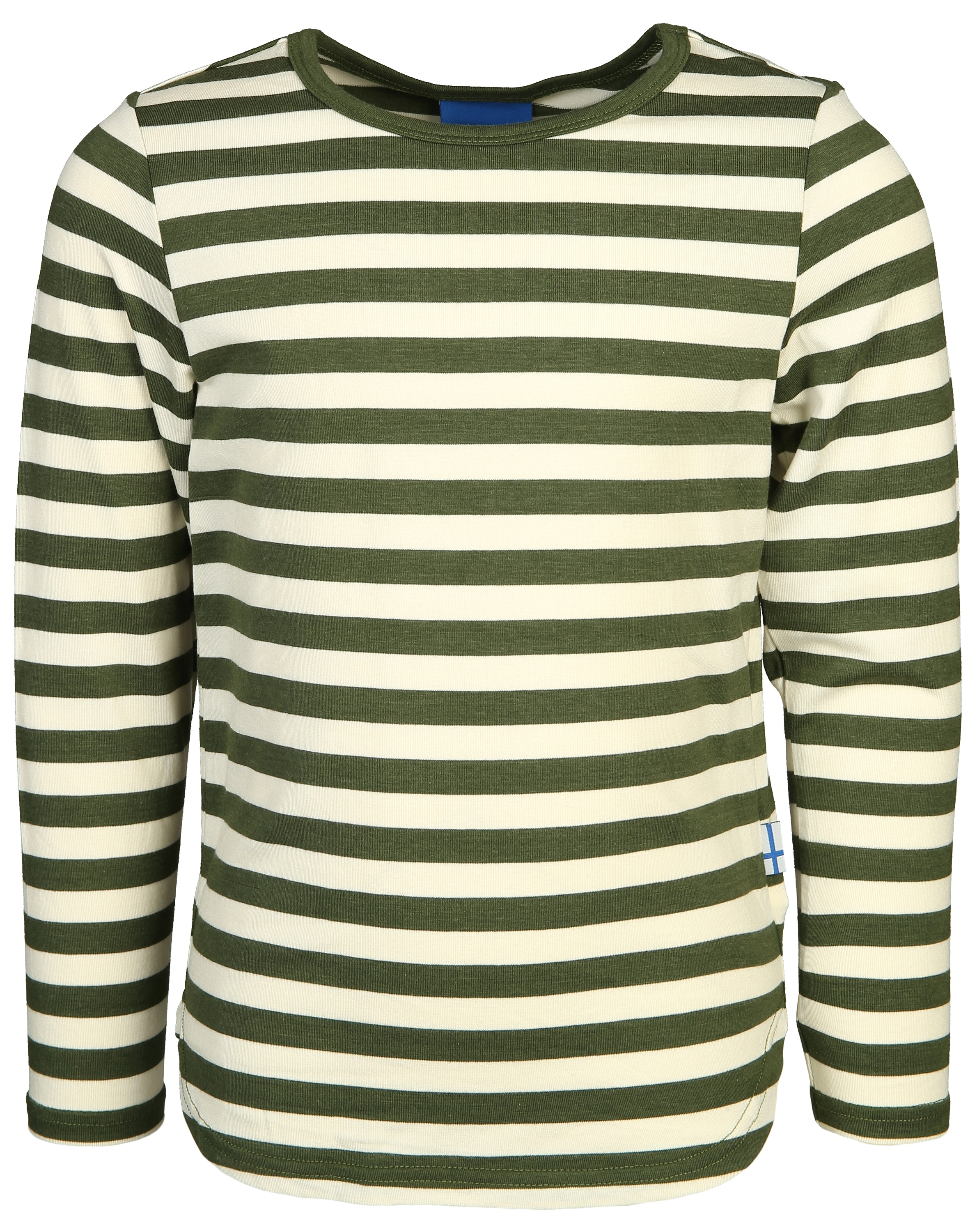 Langarmshirt MERISILLI gestreift in bronze green