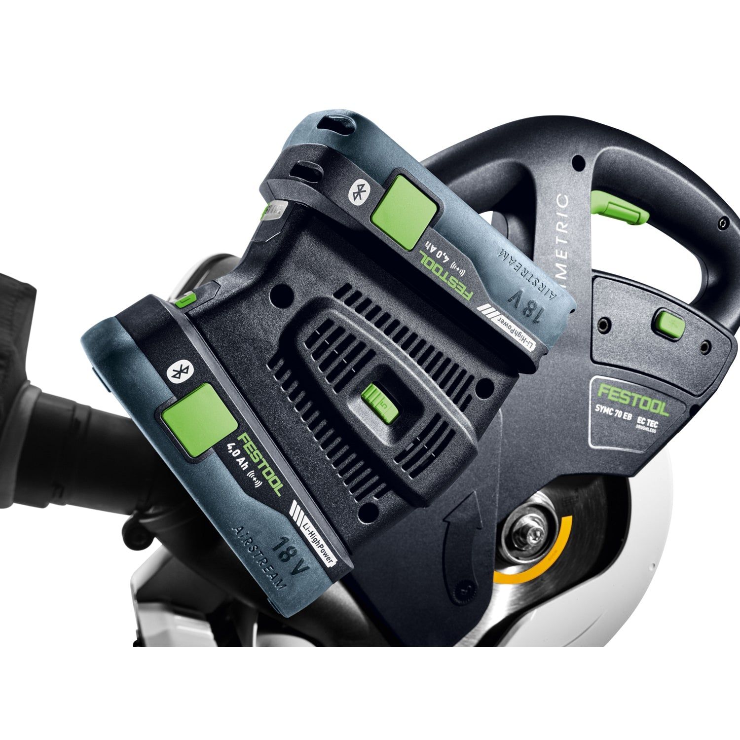 Festool SYMC 70 EB-Basic SYMMETRIC Accu Plintenzaag 18V - 577424