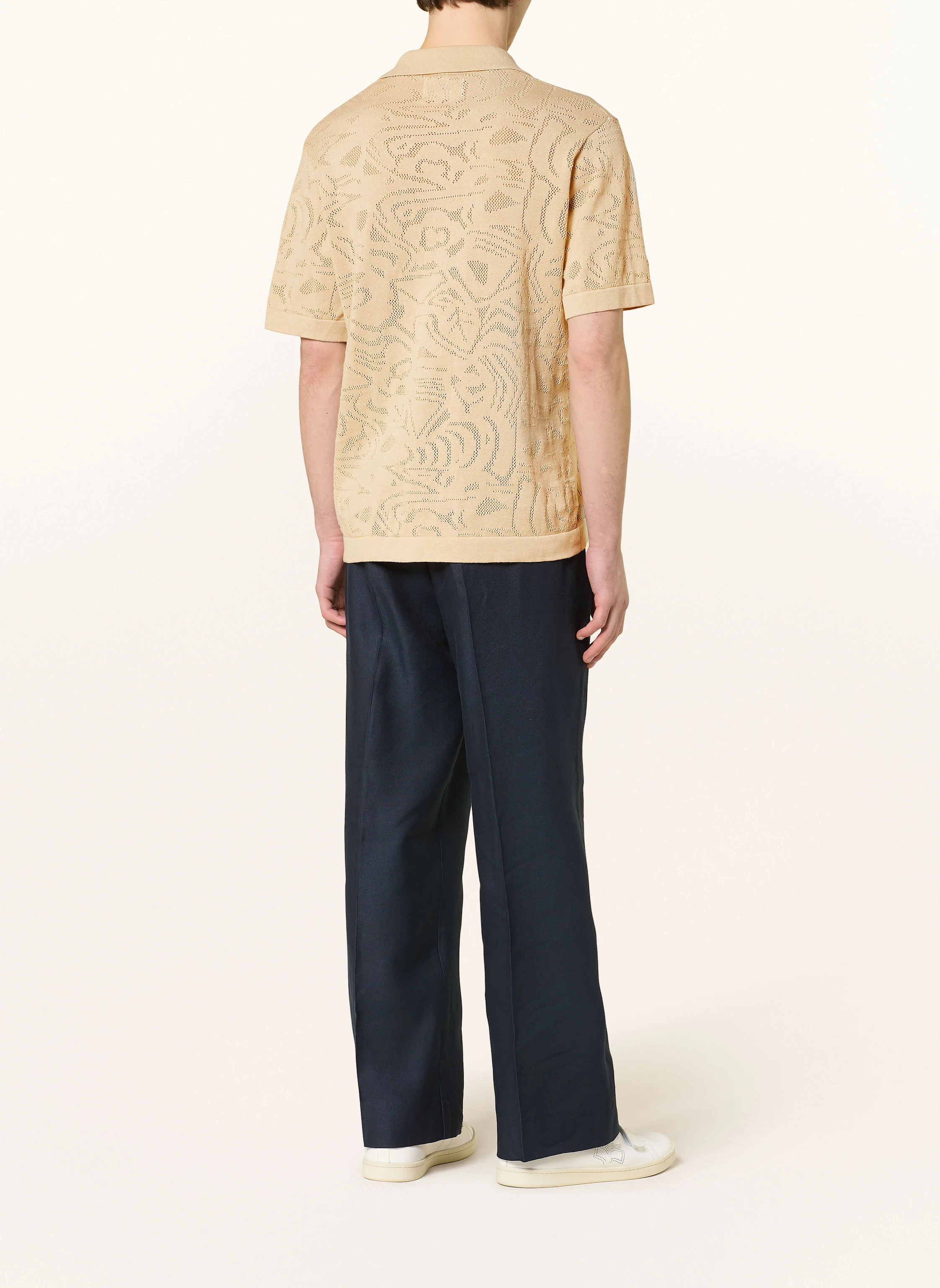 NN.07 Hose KAY 1808 Relaxed Fit mit Leinen