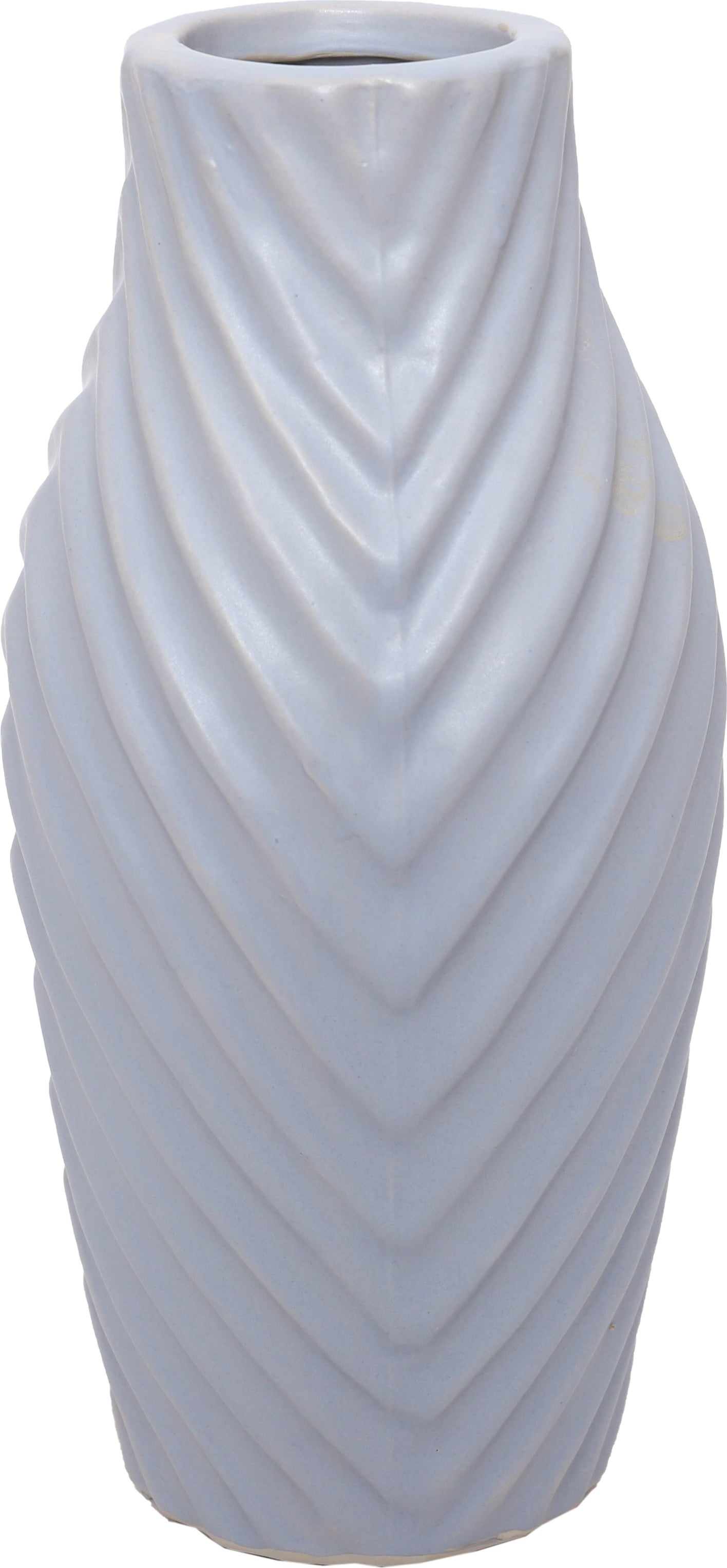 House of Nature vaas Kyar paars D 17 H 37 cm