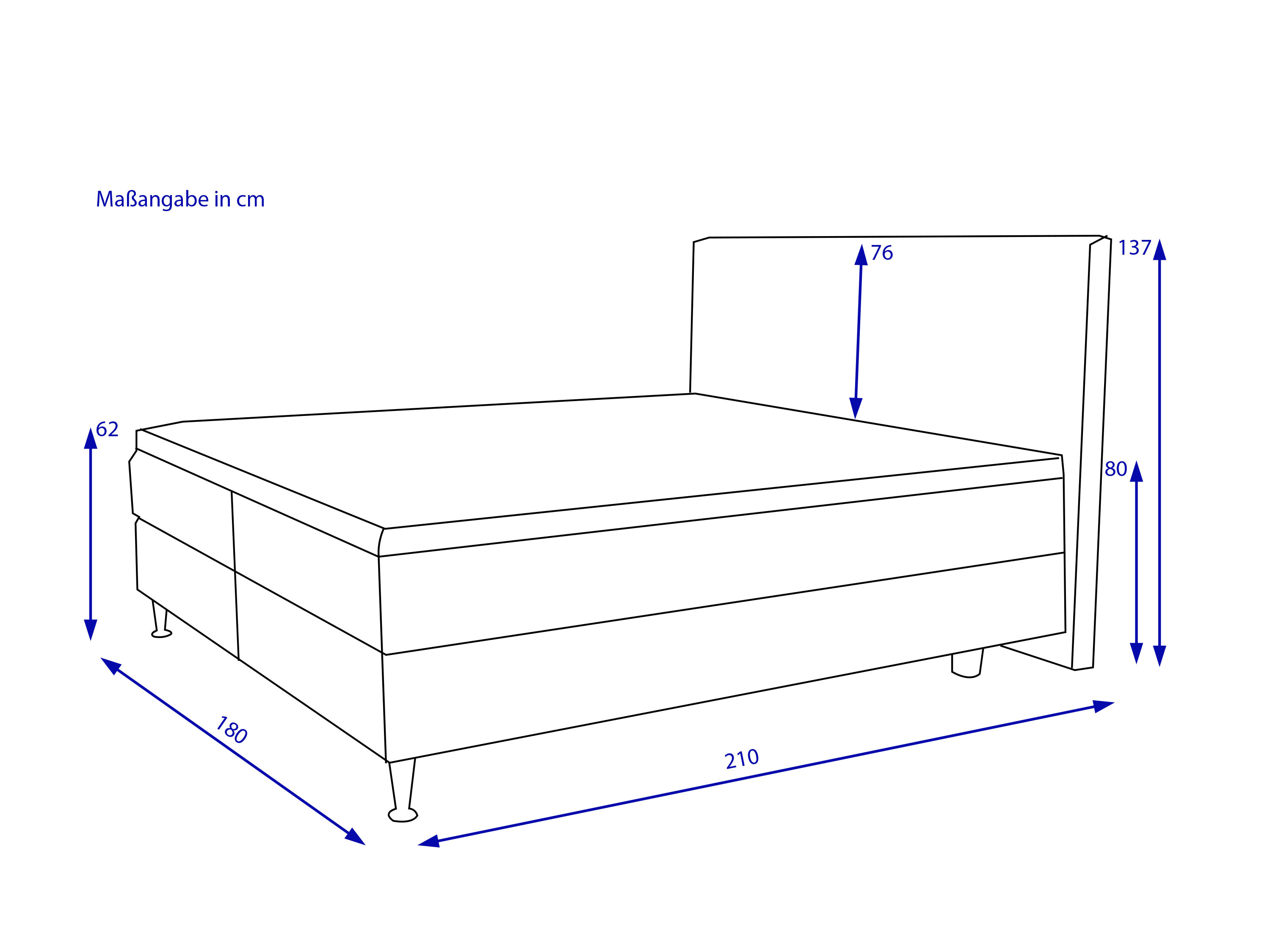 Boxspringbett MONDO BARELL