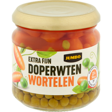 Jumbo Extra Fijne Doperwten Wortelen 180 g