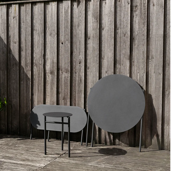 Zone Denmark - Disc Hocker, schwarz
