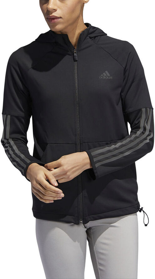 adidas 3-Stripes Hoodie Sort