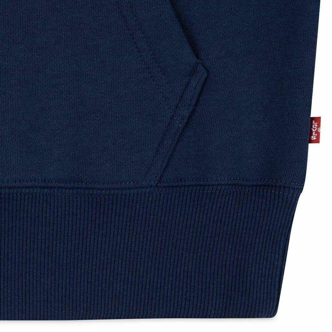 LEVI'S KIDS<br>Moletom com capuz em fleece escovado