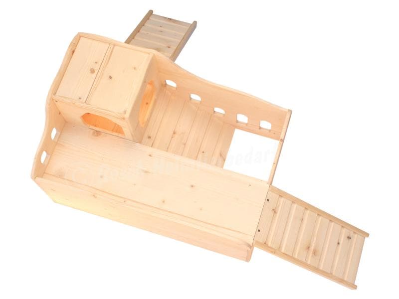Resch Meerschweinchen Erlebnisburg 88.5 x 34 x 70 cm Meerschweinchen Erlebnisburg