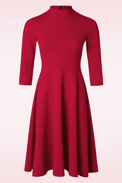 Vintage Chic for Topvintage Stacey swing jurk in rood