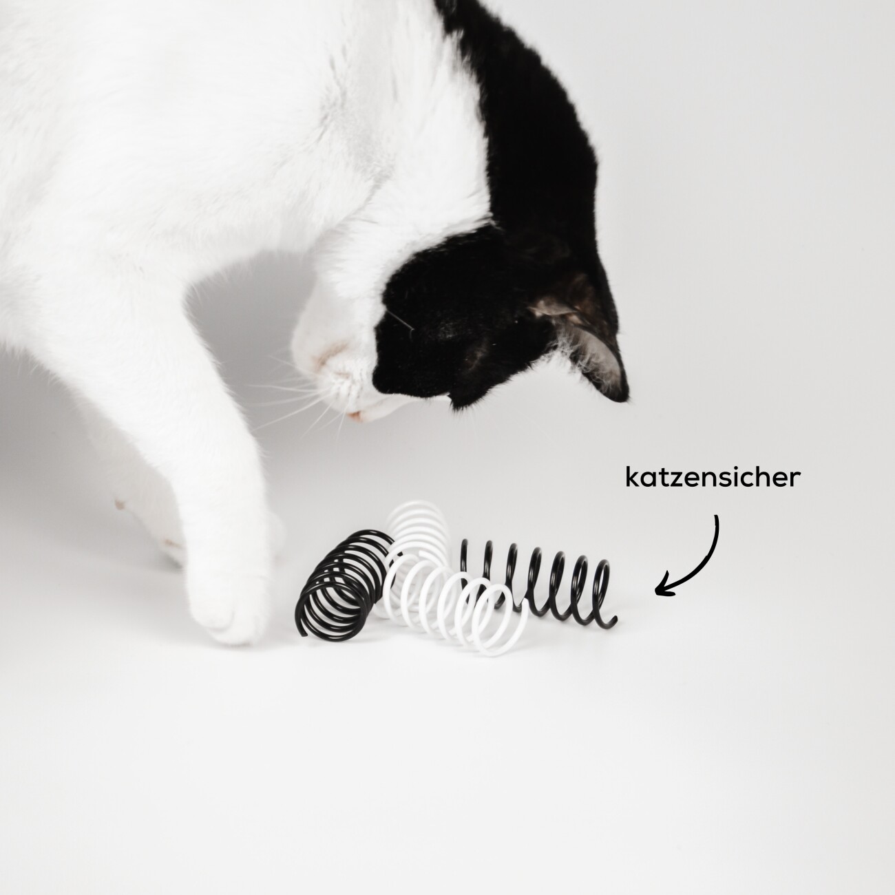 Minty&Marla Katzenspielzeug Spiralen 4er Pack