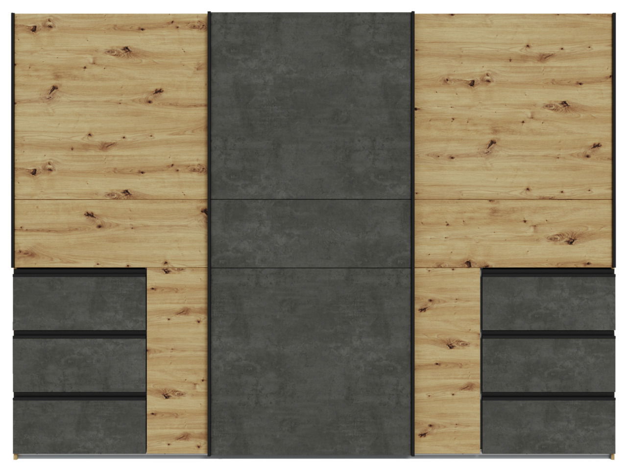 Z2 Schwebetürenschrank 3-trg. WINN2