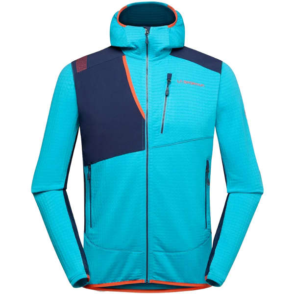 Veste polaire randonnée LA SPORTIVA LUCENDRO THERMAL HOODY TROPIC BLUE/DEEP SEA